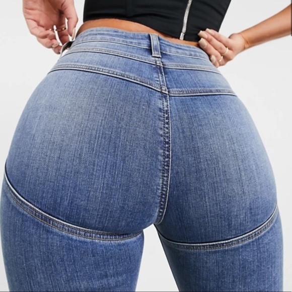 ASOS Hour Glass High Rise Jeans - Picture 2 of 6